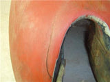 1968 WARDS RIVERSIDE BENELLI 125 Fuel Gas Tank FIBERGLASS used T-477 (donn a11)