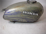 1972 CL350 FLYING DRAGON 350 HONDA Gas Fuel Tank psychedelic TIE DYE T-577 l1