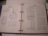 1960's Triumph 350 500 twins T100 T90 5Ta 3TA Workshop Manual used Binder BOOK (man-F2)