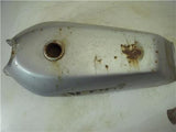 Vintage Derby Laguna Sport Gas Fuel Tank Gray Army Moped Tank used WT-91 (DONN B1)