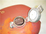 1972 Honda CL350 CL 350 Twin Repaint Fuel Gas Tank w/ cap used 101122-11 (DONN a3)