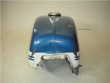 1968 Honda CB350 CB 350 Blue White Fuel Gas Tank used 101122-12 (DONN b4)