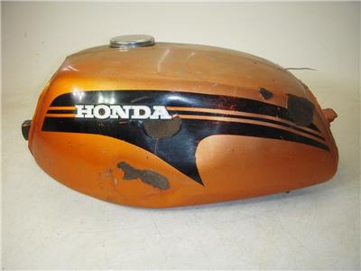 1971 Honda CL175 CL 175 Gas Fuel Tank Gold Clean used 101122-14 (DONN b4)