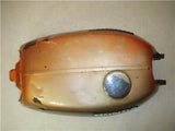 1971 Honda CL175 CL 175 Gas Fuel Tank Gold Clean used 101122-14 (DONN B4)
