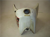 995 Honda XR650L Gas Fuel Tank White with Shrouds Clean used 101122-15 (DONN a3)