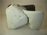 995 Honda XR650L Gas Fuel Tank White with Shrouds Clean used 101122-15 (DONN a3)