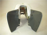 995 Honda XR650L Gas Fuel Tank White with Shrouds Clean used 101122-15 (DONN a3)