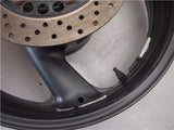 1995 Yamaha YZF600 Rear Rim Wheel Gray With Disc used 102417-44 (wall)