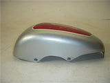 1967 Benelli Barracuda Right Side Cover METAL - Silver Red used 120722-10 (M31)