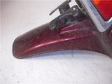 Used 1978-81 CX500 DELUXE 500 HONDA Rear Seat Cowl Tail Light Section used Tail-115 (Checkered)