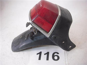 Used 1978-81 CX500 DELUXE 500 HONDA Rear Seat Cowl Tail Light Section used Tail-116  (Checkered)