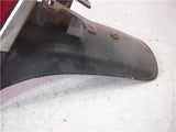 Used 1978-81 CX500 DELUXE 500 HONDA Rear Seat Cowl Tail Light Section used Tail-116  (Checkered)