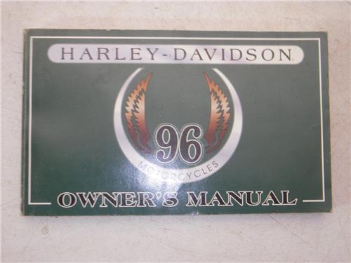 1996 Harley Davidson HD LFSTC FXD FLTC Owners Manual 9946696 121421-25 (man-d)