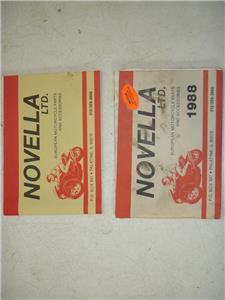 MANUAL Vintage Novella LTD European Motorcycle Parts & Accessories Books used 121521-13 (check E)