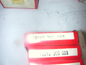 13012-360-003 NOS Honda Elsinore 1973 CR125M Rings 1st Over Set (RED120)