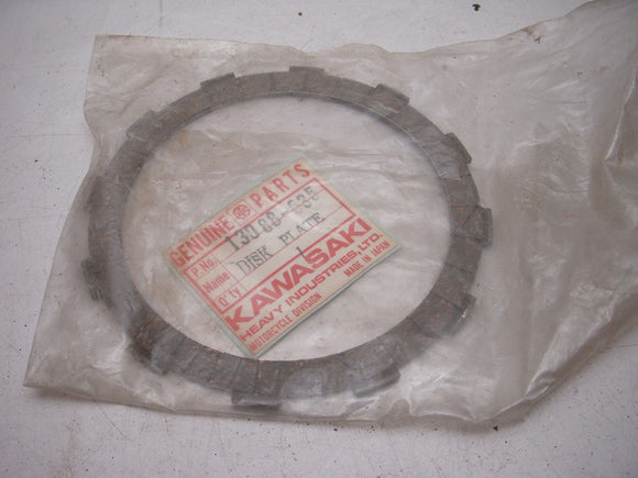 13088-035 (1) CLUTCH FIBER PLATES NOS KAWASAKI (RED-130)