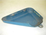 1975 Norton Commando 750 850 Left Side Cover BLUE used 120722-14 (M31)