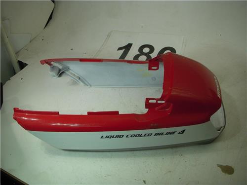 Used 1991 CBR1000 1000 HONDA Rear Seat Cowl Tail Section used (MS2) Tail-186 (Checkered)