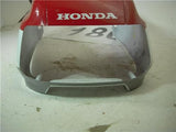 Used 1991 CBR1000 1000 HONDA Rear Seat Cowl Tail Section used (MS2) Tail-186 (Checkered)