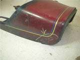 1976-79 KZ750 KZ750B 750 KAWASAKI Rear Seat Cowl Tail Section used Tail-199 (Checkered)