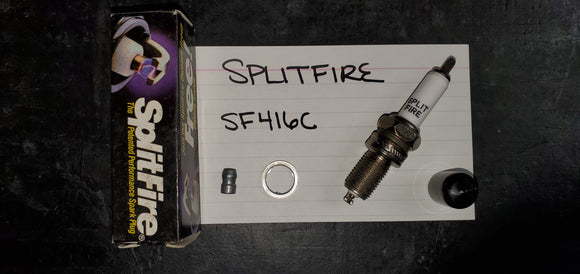 SF416C SPITFIRE SPARK PLUG SALE QTY 4 NEW (CHECKER)
