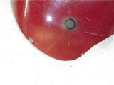 1967-69 BSA  Scrambler 650 Left Side Cover Red Fiberglass used 120722-20 (M31)