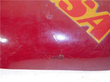 1967-69 BSA  Scrambler 650 Left Side Cover Red Fiberglass used 120722-20 (M31)