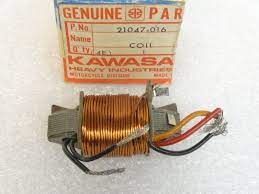 21047-016 LIGHTING COIL (B) NOS KAWASAKI F6 1971-73 (RED130)