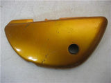 1975 Suzuki TC 125 Left Hand Side Cover Gold Used 21618-06 (a-34)