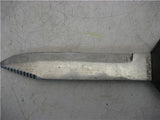 1970's Scubapro Diving Knife With Sheath Used 21618-14 (a-34)