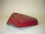 1967-69 BSA Scrambler 650 Left Side Cover Dull Red Fiberglass used 120722-21 (M31)