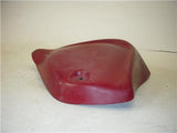 1967-69 BSA Scrambler 650 Left Side Cover Dull Red Fiberglass used 120722-21 (M31)