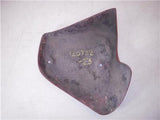 1965-66 BSA  Scrambler 650 Left Side Cover Red with indent 120722-23 (M31)