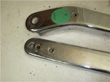 1986-87 CMX450 Rebel 450 Honda Rear Fender Struts Chrome Pair Used 0437-30 (M2)