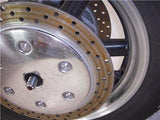 1996-98 Yamaha XVZ1300 Venture Front Wheel W/ Discs & Axle 16" used 52618-30 (G22)
