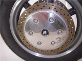 1996-98 Yamaha XVZ1300 Venture Front Wheel W/ Discs & Axle 16" used 52618-30 (G22)