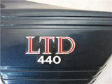 SIDE COVER 1980-82 KZ440 440 LTD Kawasaki Used Left Side Cover Metallic Blue 40718-15 (a67)