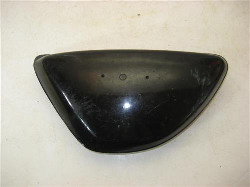 SIDE COVER 1974 KH400 400 TRIPLE Kawasaki Used Left Side Cover Black 40718-16 (a67)