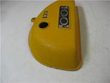 SIDE COVER 1973-74 TS100 Honcho 100 SUZUKI Used Oil Tank Cover Yellow Repaint 40718-47 (a67)