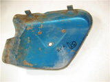 SIDE COVER 1970 CB450 450 HONDA Used Right Side Cover - Marina Blue 40718-51 (a67)