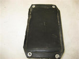 Vintage 1960's Rear Pad Black (Leather LOOK) Rear Passenger CHOPPER Fender Seat used 41418-31 (a30)