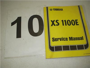 MANUAL 1977 Yamaha XS1100E Std Used Service Manual LIT-11616-00-8 42718-10 (man-c)