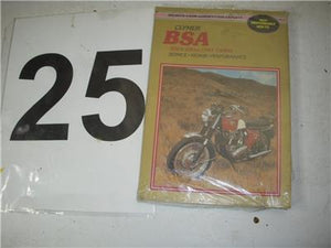 MANUAL BSA 500 650 Unit Twins Service Clymer Manual M302 42718-25 (man-c)