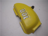 SIDE COVER TS100 SUZUKI 100 LEFT YELLOW SIDE COVER PANEL 51316-23 USED (a68)