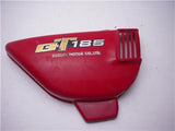 SIDE COVER GT185 RIGHT SIDE COVER PANEL RED SUZUKI USED 1975 (a68)