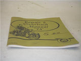 INDIAN "74" Repair & Overhaul MOTORYCYCLE Manual 675007 Used Vintage 121521-15 (check E)