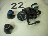 GAUGE 1973-76 KZ900 KZ1000 KAWASAKI Used GAUGE PARTS SPEEDO TACH PILOT WIRES 9518-22 (a58)