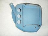 Vintage British Norton Atlas Tool Box Container - Metal - BLUE 120722-09 (M31)