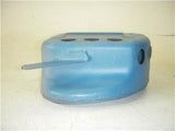 Vintage British Norton Atlas Tool Box Container - Metal - BLUE 120722-09 (M31)