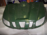 2004-13 YXR 660 700 RHINO YAMAHA UTV USED FRONT FENDER Hood Green (5UG) ATV-202 NO SHIP